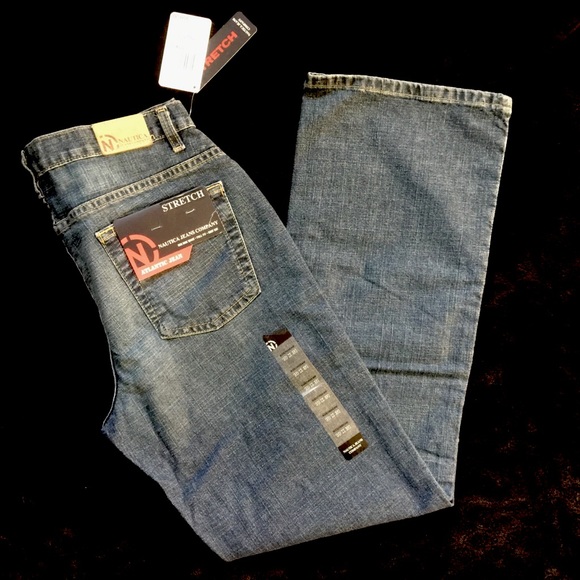 NAUTICA Atlantic Stretch Bootcut Jeans 10X31 - Picture 10 of 10